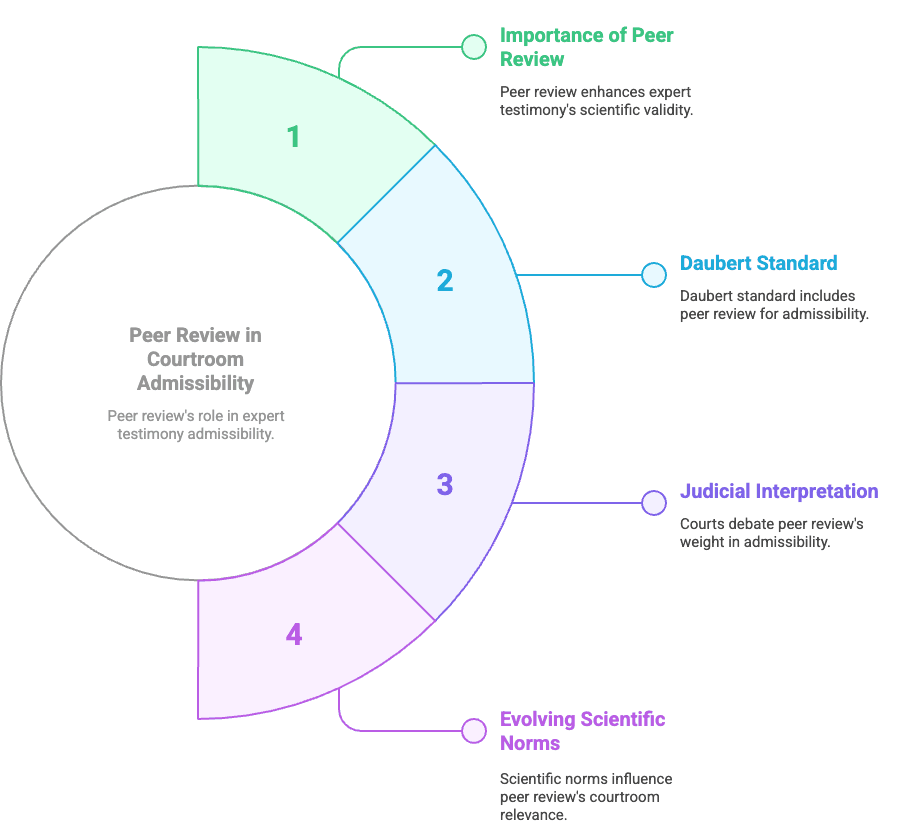 Exploring the Dimensions of Peer Review in Court