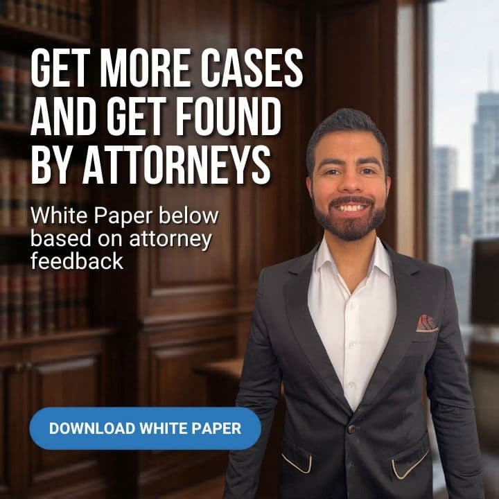 Get More Cases and Get Found by Attorneys Download White Paper